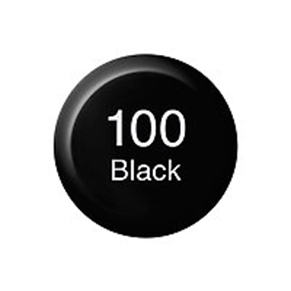 Copic, Ink Refill, 12ml, 100, Black